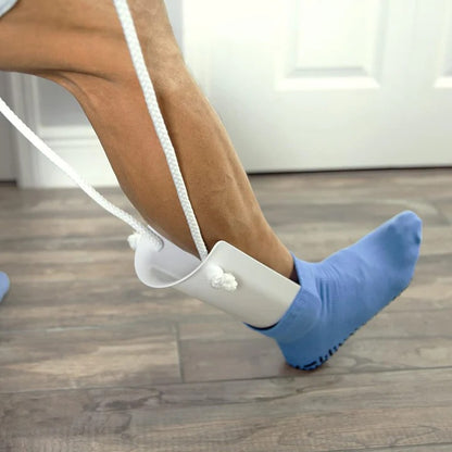 Assistive Sock Wearing Device, Easy-On Sock Aid