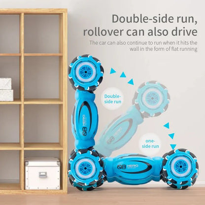 Kids RC Stunt Car with Twisting Body and Gesture Sensor