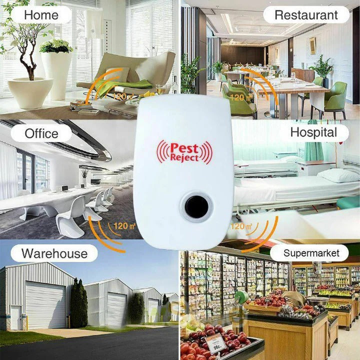 Plug-In Ultrasonic Frequency Device, Electronic Pest Deterrent
