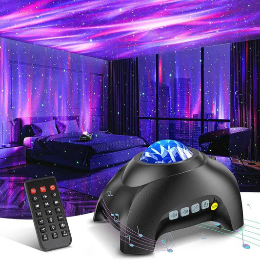 Color Changing Aurora Northern Lights Projector with Timer