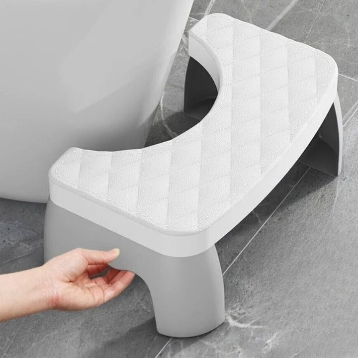 Compact Toilet Squat Stool with Non-Slip Design for Adults