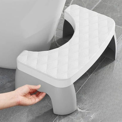 Compact Toilet Squat Stool with Non-Slip Design for Adults