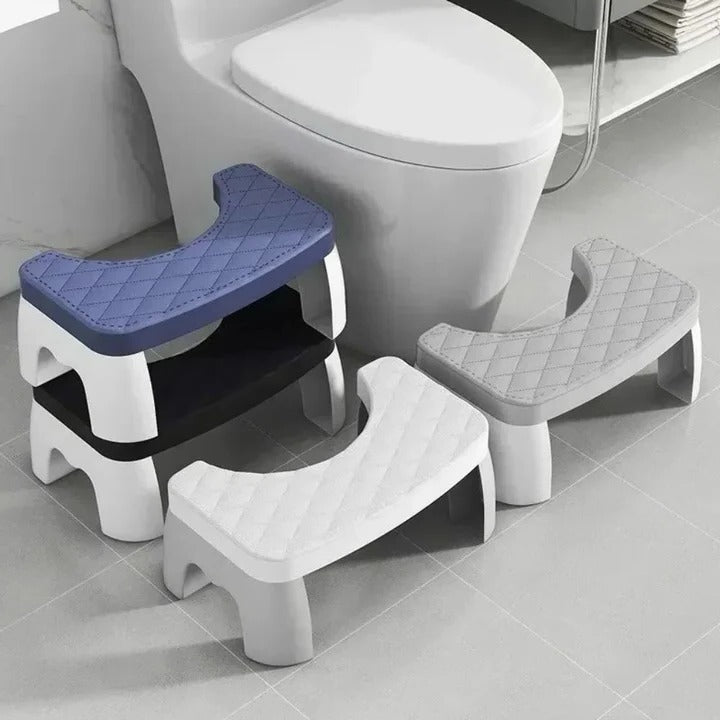 Compact Toilet Squat Stool with Non-Slip Design for Adults