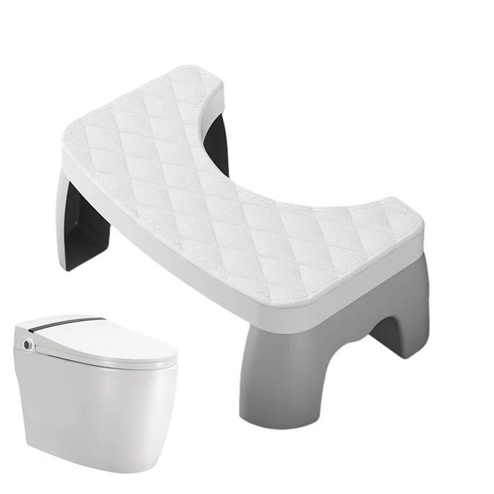 Compact Toilet Squat Stool with Non-Slip Design for Adults