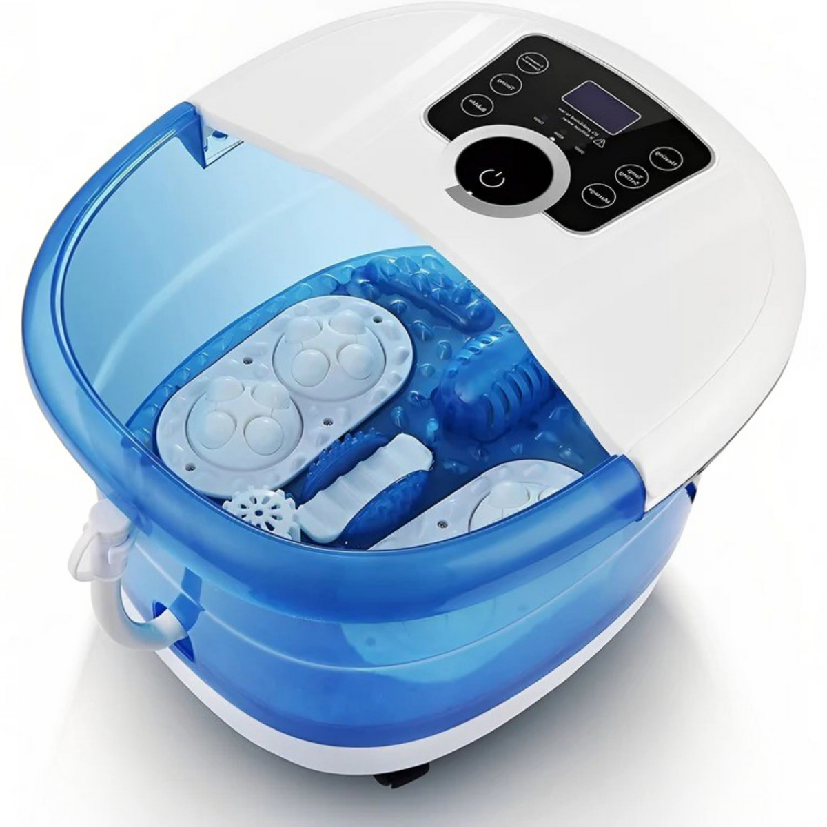 Foot Spa Bath Massager with Heat and Bubble Features