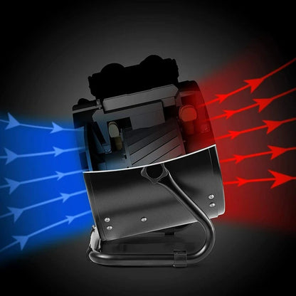 Electric Fan Heater for Indoor Areas and Workspaces