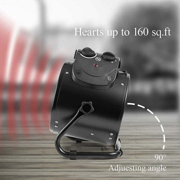 Electric Fan Heater for Indoor Areas and Workspaces