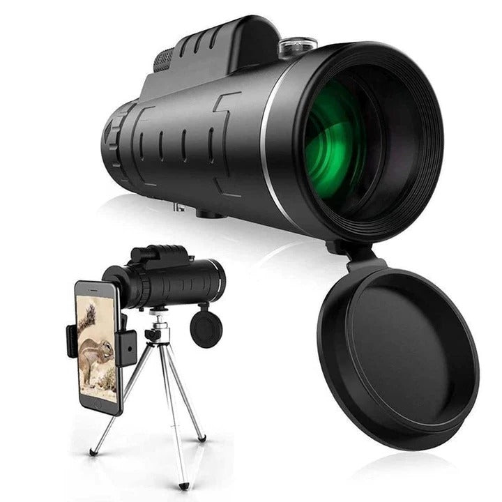 Compact Monocular Telescope Viewing Kit