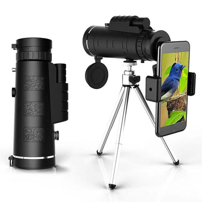 Compact Monocular Telescope Viewing Kit