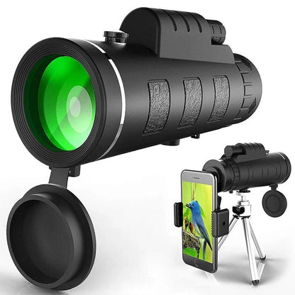 Compact Monocular Telescope Viewing Kit
