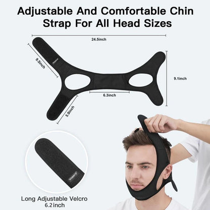 Adjustable Chin Strap with Velcro Closure