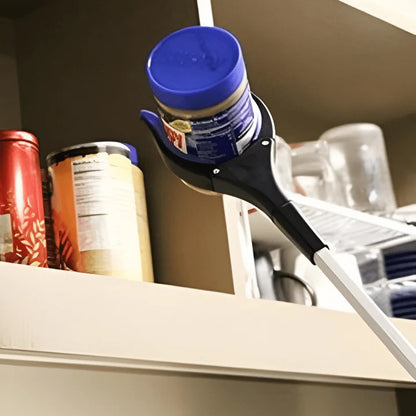 Grabber Tool with Rotating Head for Extended Reach