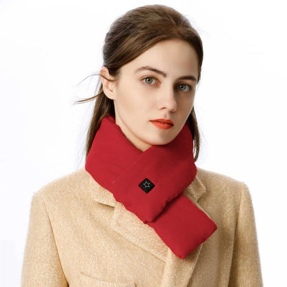 Heated Neck Warmer Scarf with Adjustable Temperature Control
