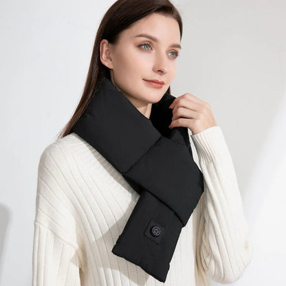 Heated Neck Warmer Scarf with Adjustable Temperature Control