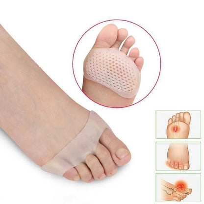 Breathable Forefoot Gel Cushion Pads, Pair
