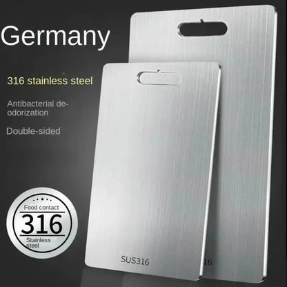 Titanium Metal Cutting Board for Kitchen Use