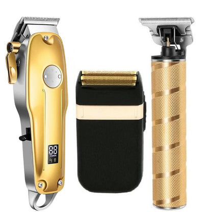 Cordless Hair Clipper Set for Trimming and Cutting