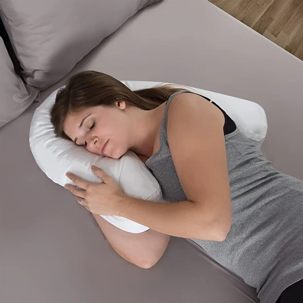 Memory Foam Pillow with Ear Pocket and Washable Cover