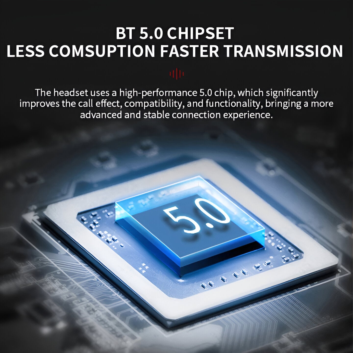 Bluetooth Bone Conduction Headset with Open-Ear Design