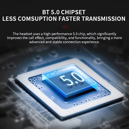 Bluetooth Bone Conduction Headset with Open-Ear Design