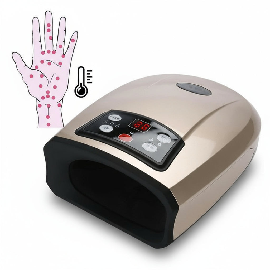 Warming Hand Massager, Air Compression Device