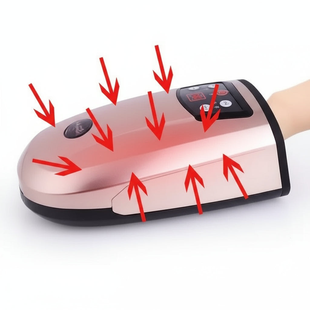 Warming Hand Massager, Air Compression Device