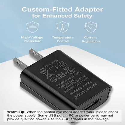 Warming Eye Mask, Heating Pad for Relaxation and Dry Eyes