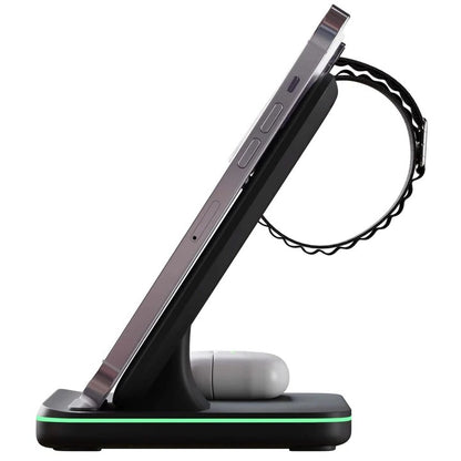 Apple Charger Stand, 3 in 1 Dock for Phone and Watch