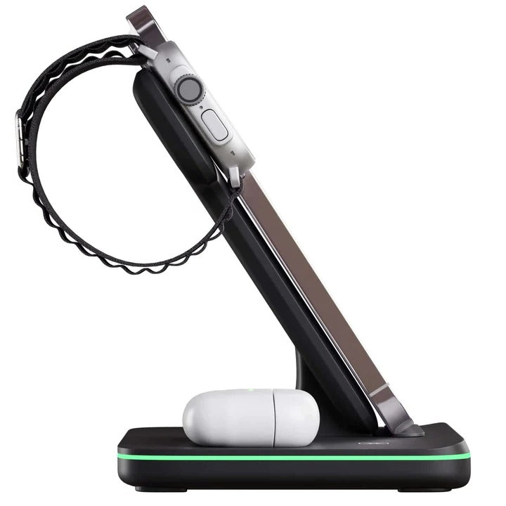 Apple Charger Stand, 3 in 1 Dock for Phone and Watch
