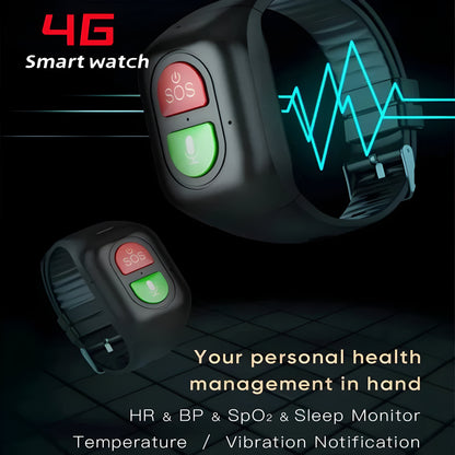 Smart Watch for Seniors, Activity and Health Monitoring Device