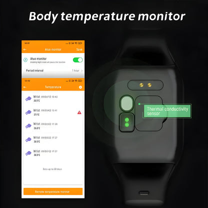 Smart Watch for Seniors, Activity and Health Monitoring Device