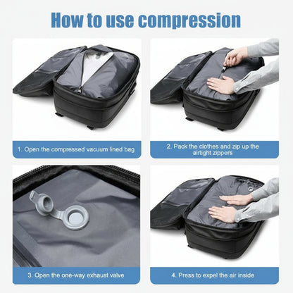 Camping Backpack, Rucksack with Internal Compression