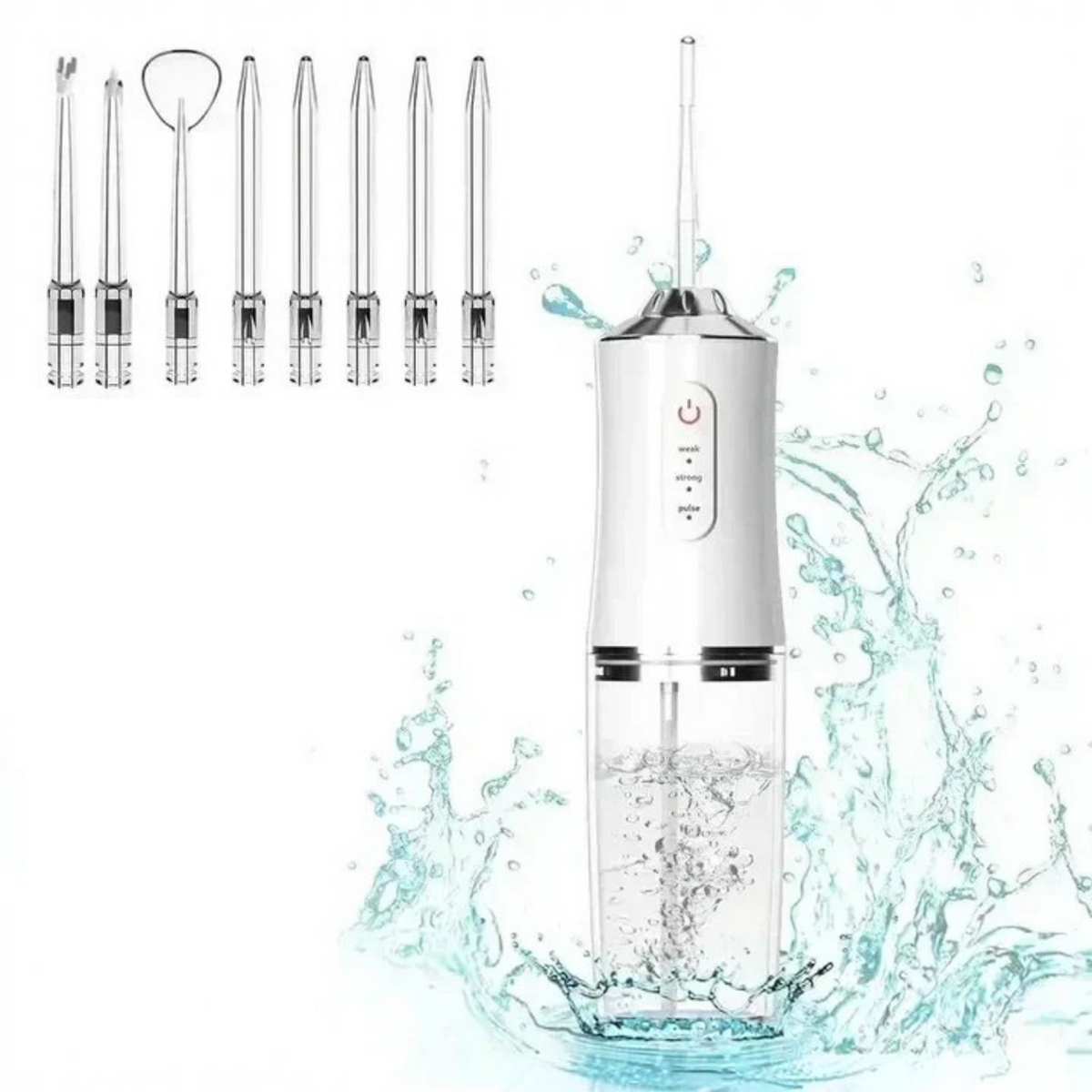 Dental Water Flosser, Rechargeable Portable Oral Care Device