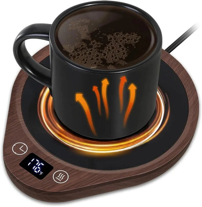 Mug Warmer and Cup Set, Electric Coffee Heater for Home