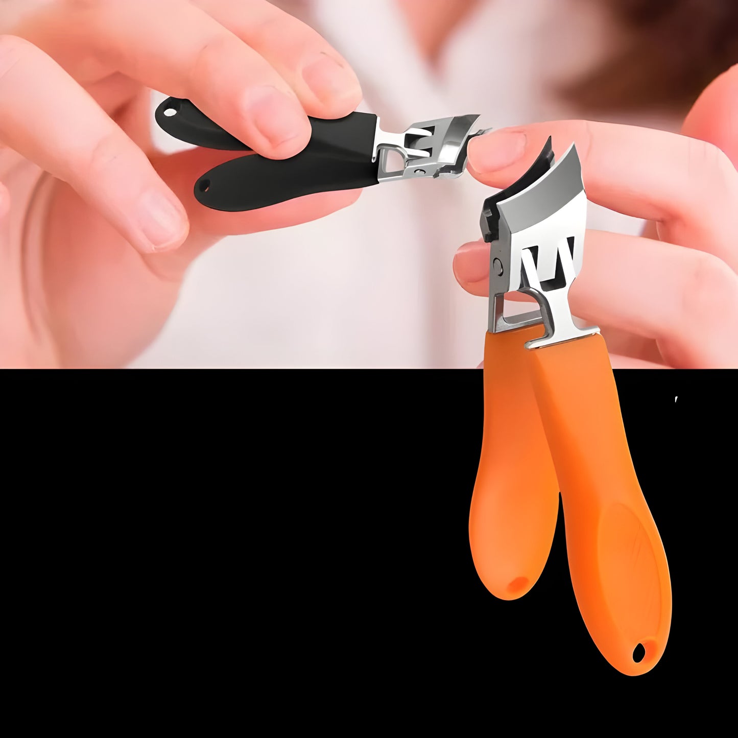 Heavy Duty Nail Clipper, Wide Jaw Cutter for Hard Fingernails