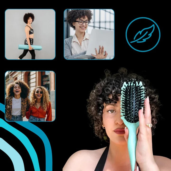 Defined Curl Brush, Styling Tool for Enhanced Hair Definition