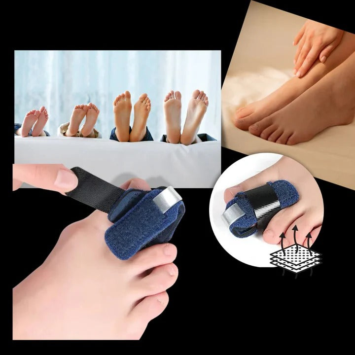 Adjustable Toe Support, Straightener Splint for Foot Pain Relief