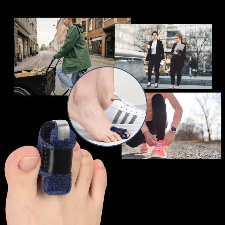 Adjustable Toe Support, Straightener Splint for Foot Pain Relief