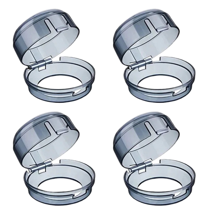 Stove Knob Guard Set, Heat Resistant Covers for Gas Ranges