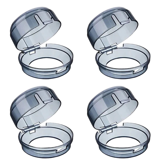 Stove Knob Guard Set, Heat Resistant Covers for Gas Ranges