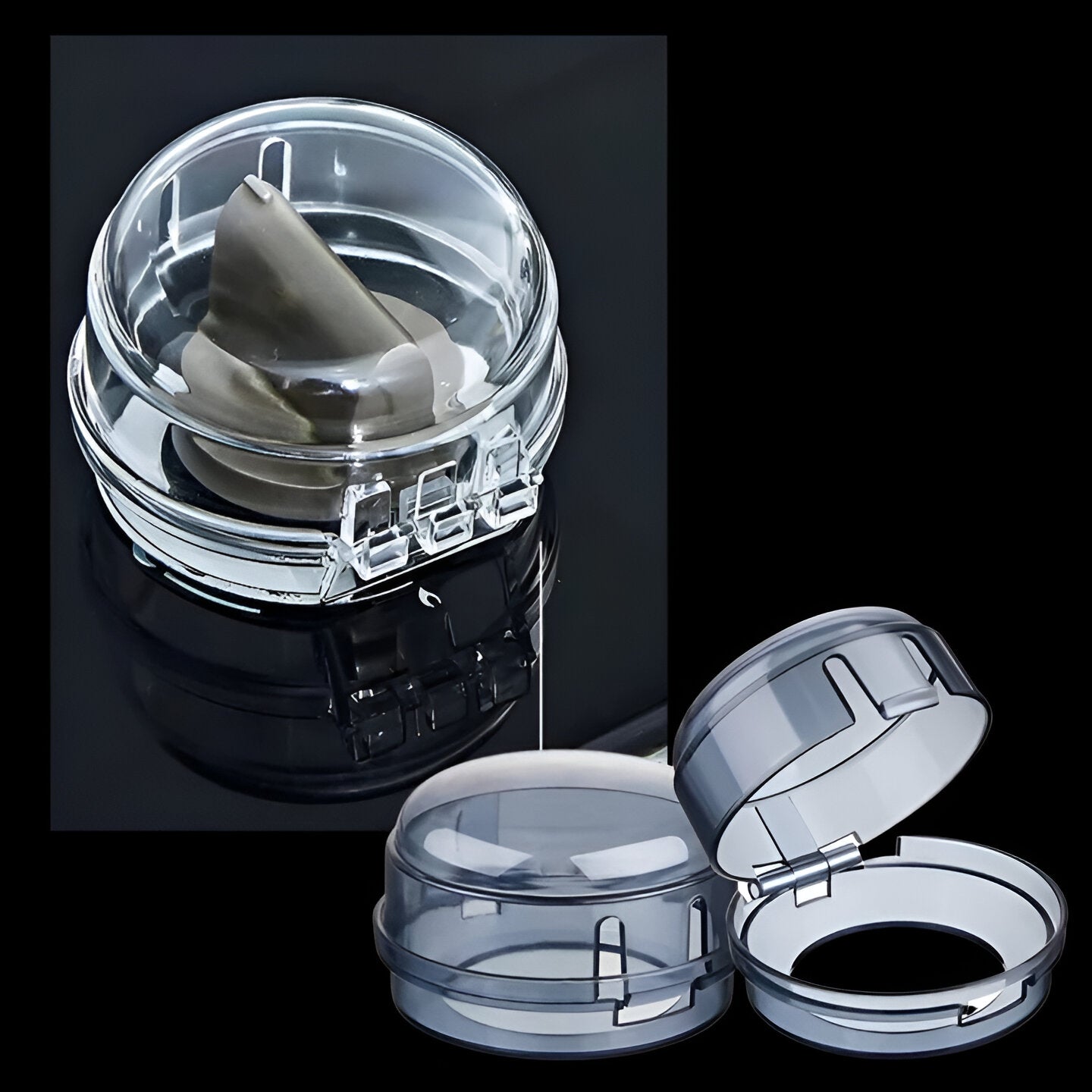 Stove Knob Guard Set, Heat Resistant Covers for Gas Ranges