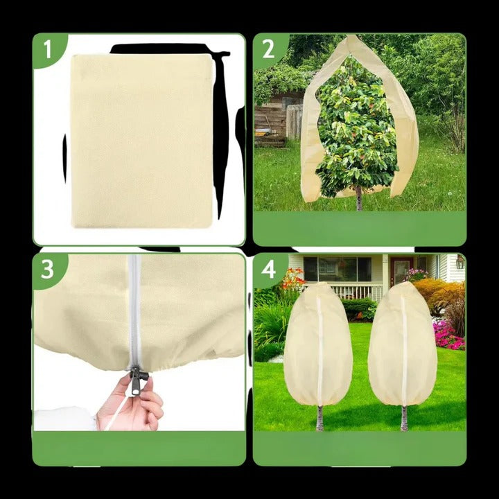Garden Plant Covers, Non-Woven Fabric for Freeze Protection