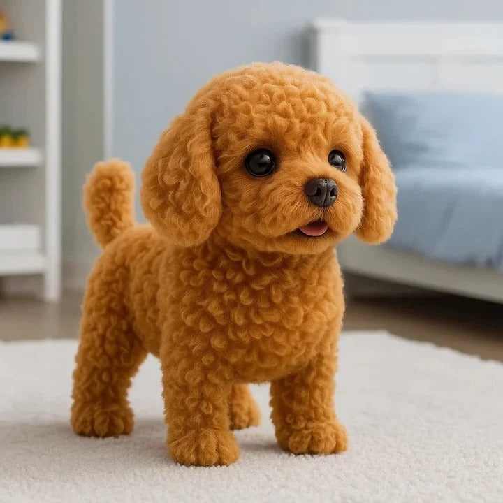 Stuffed Puppy Toy, Interactive Pet for Kids