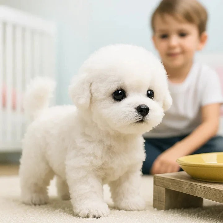 Stuffed Puppy Toy, Interactive Pet for Kids