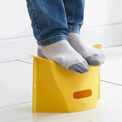 Portable Folding Step Stool, Compact Stool for Home