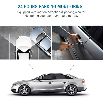 HD Car Recorder, 1080P Dashboard Camera for Vehicles