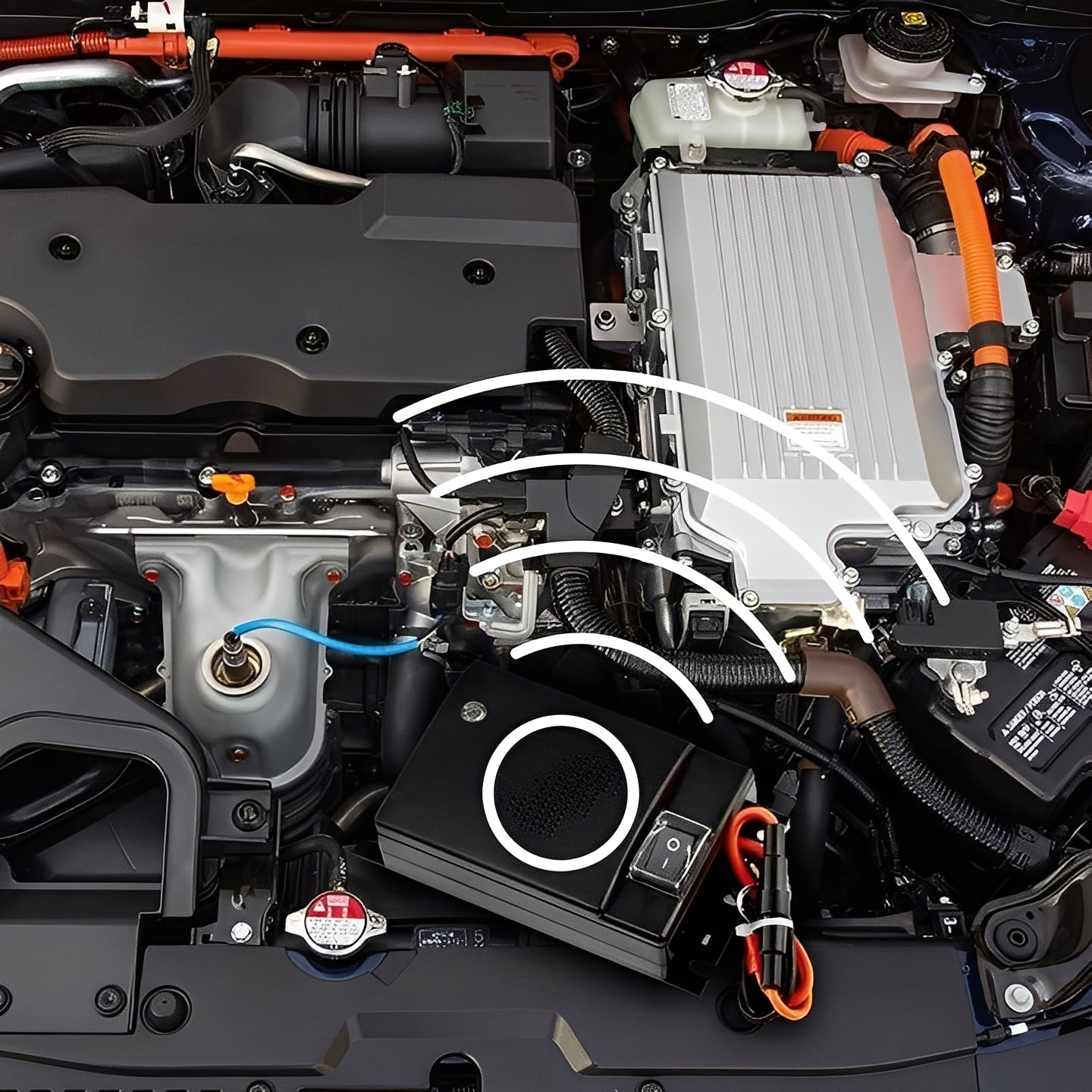 Vehicle Pest Repeller, Under Hood Anti-Mice Device