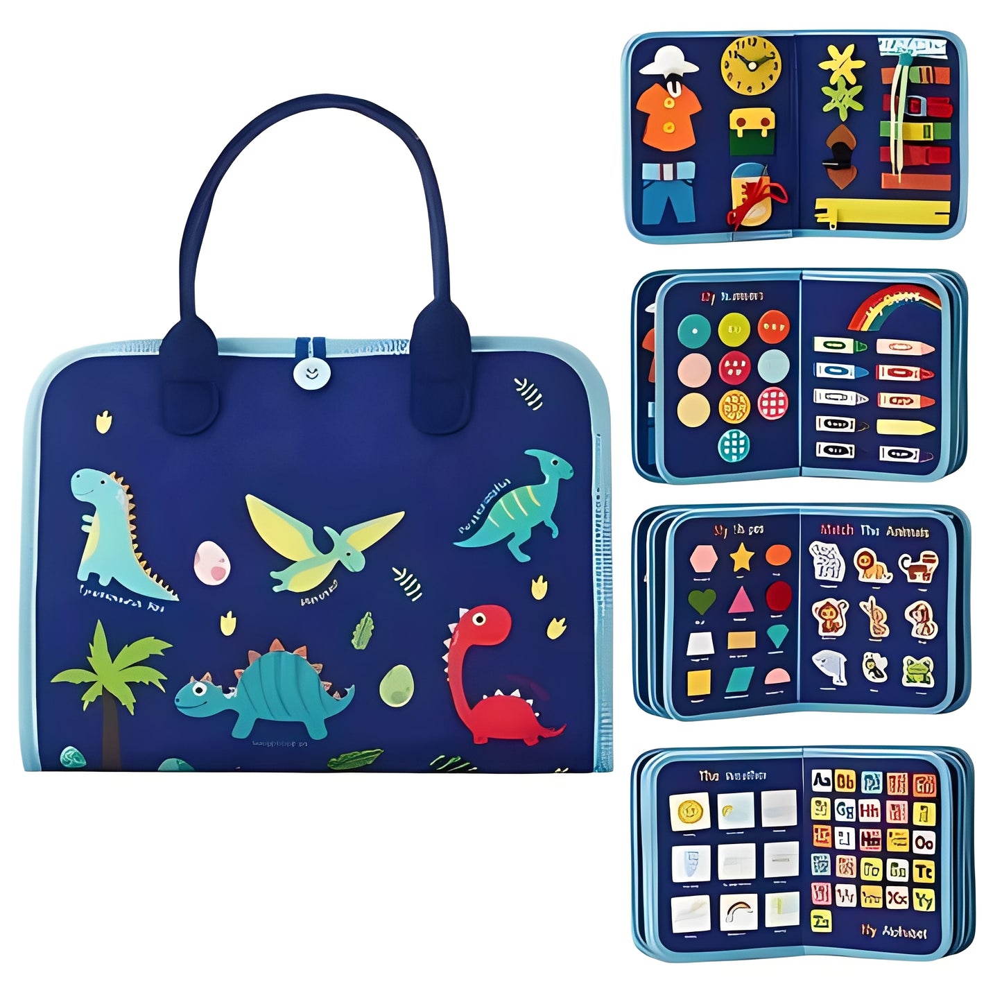 Montessori Learning Board, Educational Activity Center for Toddlers