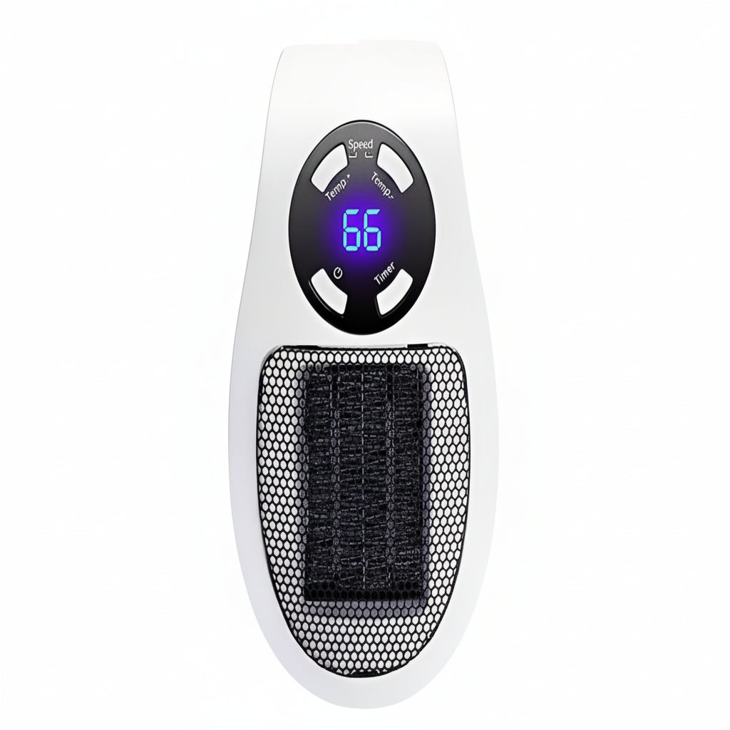 Electric Portable Space Heater with Thermostat Control