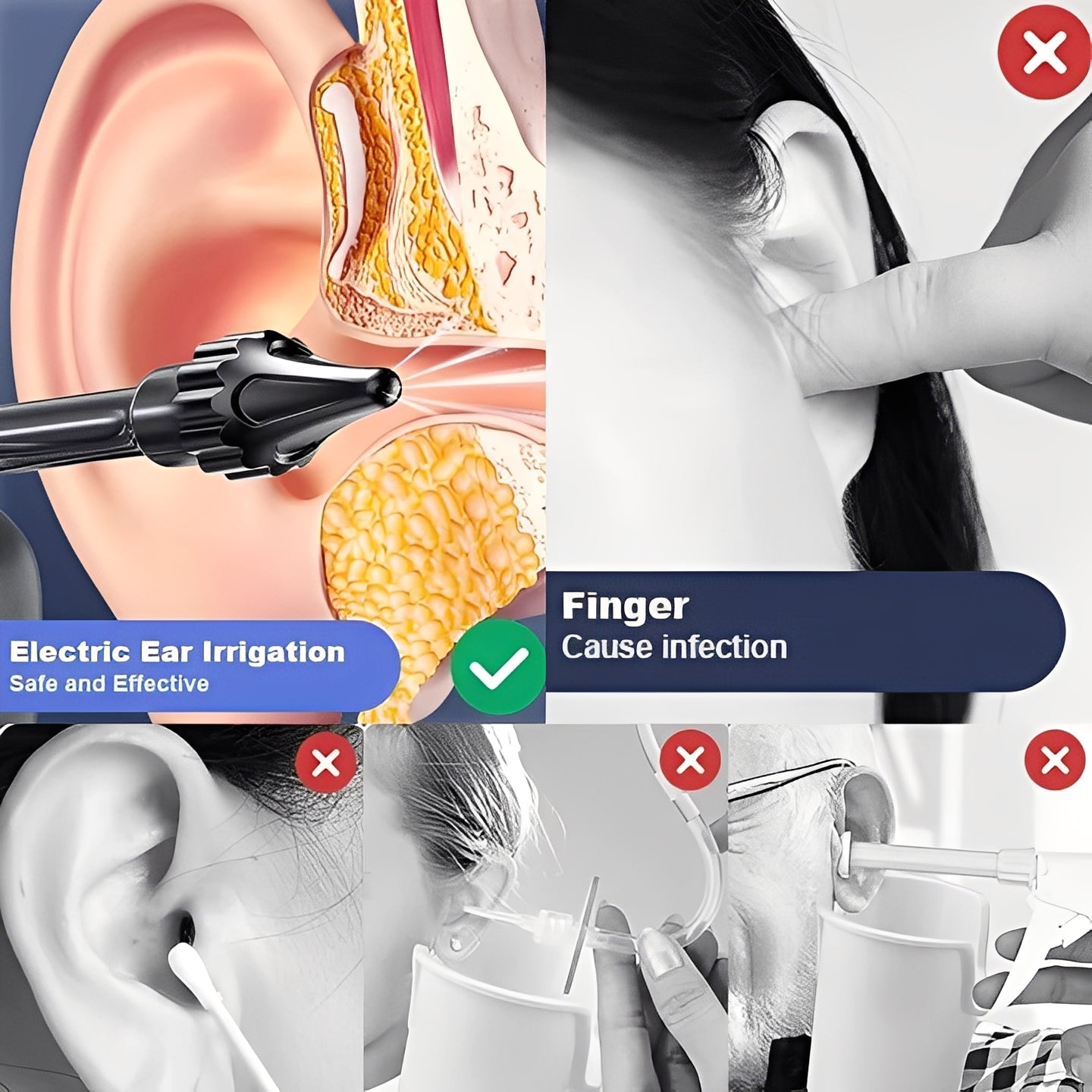 Water Based Ear Cleaning System